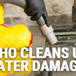 Who Cleans Up Water Damage?